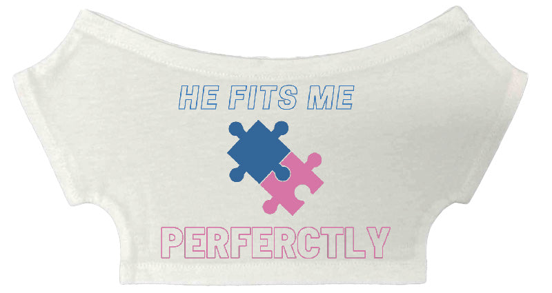 He Fits me Perfectly Pillow Person Shirt