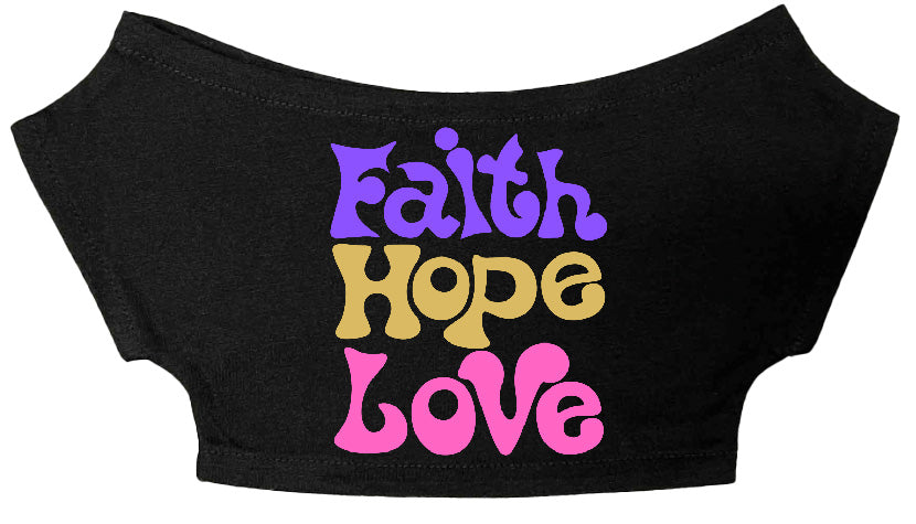 Faith, Hope, Love Pillow Person Shirt