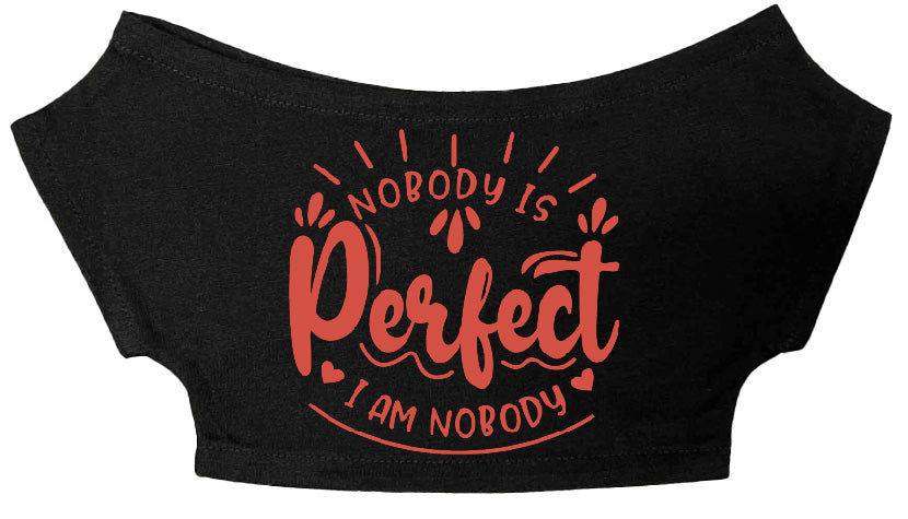 Nobody is Perfect Pillow Person Shirt