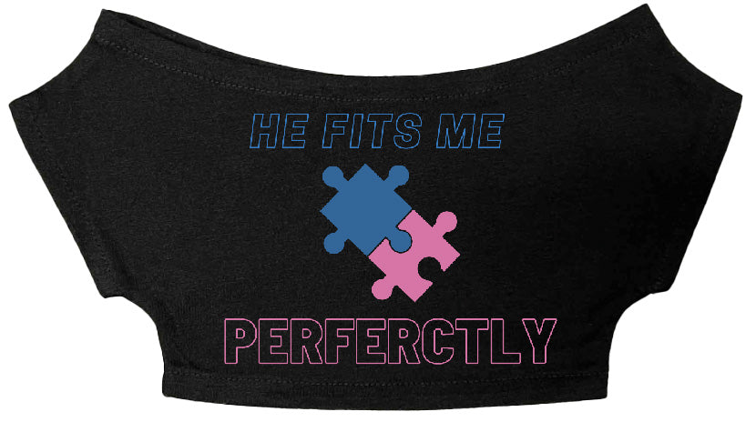 He Fits me Perfectly Pillow Person Shirt